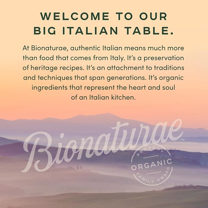 Bionaturae Sourdough Organic Spaghetti Pasta - Spaghetti Noodles Thin Pasta Noodles Thin Spaghetti Pasta Spaghetti Durum Wheat Pasta - 12 Ounce (Pack of 4)