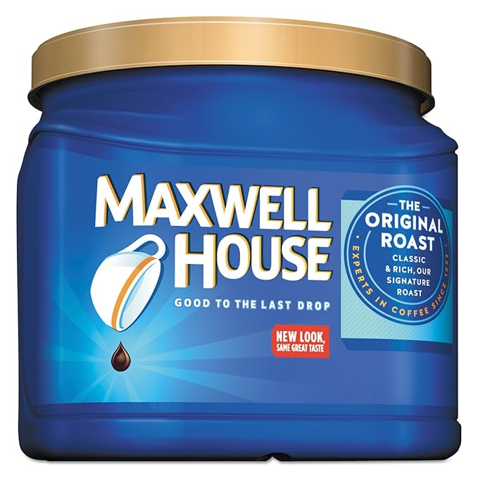 Maxwell House 04648 Coffee Regular Ground 30.6 oz Canister