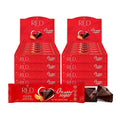 RED Delight®™ Orange and Almond Dark Chocolate 12 Count Box of Grab N Go Travel Size Bars (0.92 Ounces Each) (8 Boxes - Total of 96 Bars)