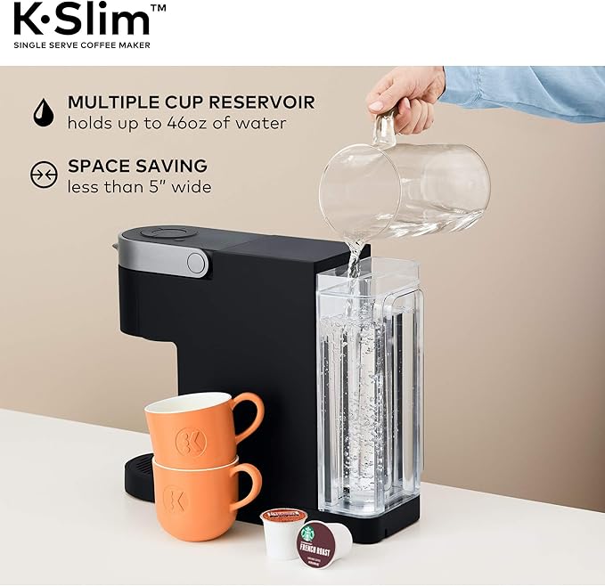 Keurig K-Slim Maker with Green Mountain Coffee Roasters Favorites Collection Variety Pack 40 Count