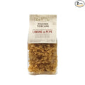ANTICHI PODERI TOSCANI Handmade Flavored Pasta Lemon and Pepper Pappardelline 8.8oz | Imported from Italy Pack of 2