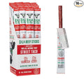 Baja Beef Sticks - Jerky Meat Sticks Healthy Meat Snacks for Adults High Protein Individually Wrapped 100% All Natural Beef Gluten Free Made in the USA - Street Taco 1 Oz (Pack of 16)