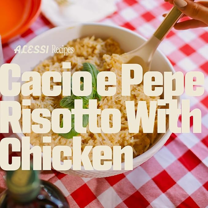 Alessi Autentico Premium Seasoned Risotto Italian Arborio Rice Easy to Prepare Cacio E Pepe 6.5 Ounce (Cheese &amp Pepper Pack of 6)