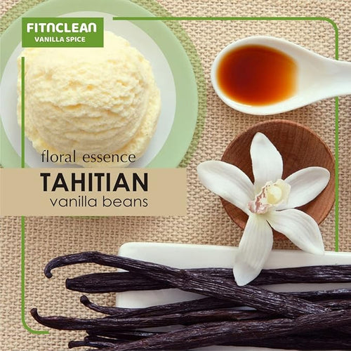 8oz Vanilla Beans Grade A Tahitian 6-7 Bulk (1/2Lb) for Extract Cooking and Baking by FITNCLEAN VANILLA| 0.5 Pound Fresh Gourment Natural Raw NON-GMO Whole Pods.