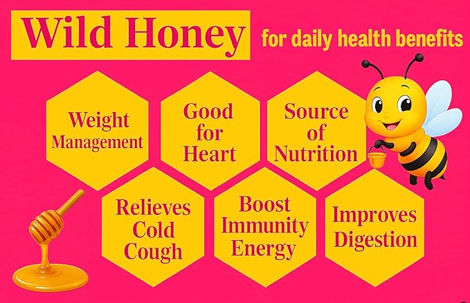 Organic Raw and Unfiltered Honey US Grade A 24 oz 1.8lb (Pack of 2)