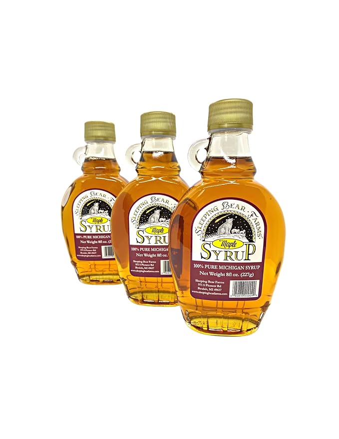 All Natural 100% Bulk Pure Maple Syrup Grade B Gourmet Pack in Glass Jar - Case of 12 Wholesale