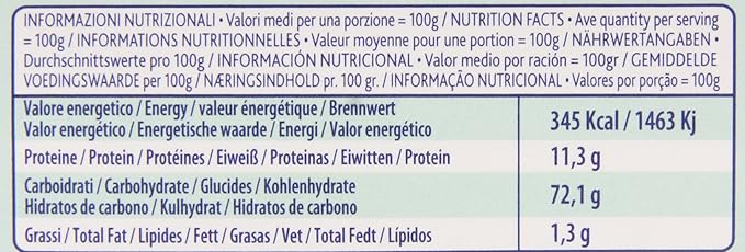 Dalla Costa Teddy Bear Shapes Pasta 250 g (Pack of 6)