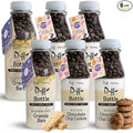 Baketivity 3 pack Chocolate Chip Cookie Mix + 3 pack Granola Bar Mix - 6 pack Duff in a Bottle Baking Kit for Kids and Adults Granola Mix and Cookie Mix for Baking with Premeasured Ingredients