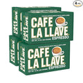 Cafe La Llave Dark Roast Ground Espresso Coffee 10 oz Bricks (Pack of 4) – Cuban Style Bold &amp Rich Flavor for Espresso Moka Pot &amp Drip