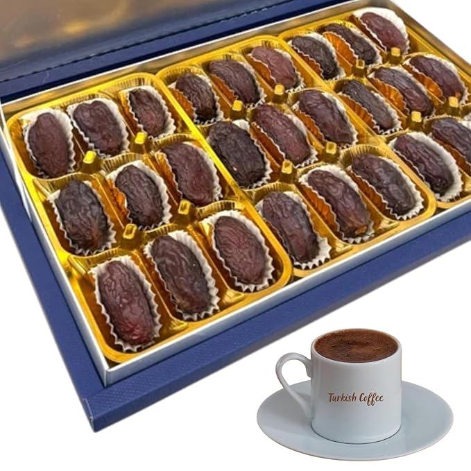Turkish Premium Gold Dates - (500 g / 1.1 lb) | Nutritious and Gift-Worthy Treat | Perfect for Special Occasions Holidays and Guest Presentations Pack Of 2