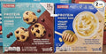 Elevation Protein Energy Bars Cookie Dough &amp Yogurt Honey Peanut 10.58oz 300g (Two Bars)