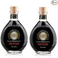 Due Vittorie Oro Gold Barrel Aged Balsamic Vinegar of Modena IGP with Built in Pourer All-Natural Extra Dense Premium Vinegar Aceto Balsamico di Modena IGP Italy - 8.45fl oz / 250ml - Pack of 2