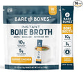 Bare Bones Classic Chicken Bone Broth Instant Powdered Mix Packets | 5g Collagen | 10g Protein | Keto &amp Paleo Friendly | No Artificial Flavors | Non-GMO Gluten-Free Dairy-Free on-the-go 16 Pack