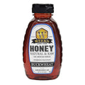 Pure Raw Unfiltered Buckwheat Honey 16 oz - Premium Dark American Buckwheat Honey by Weeks Honey Farm | Bold Molasses Flavor