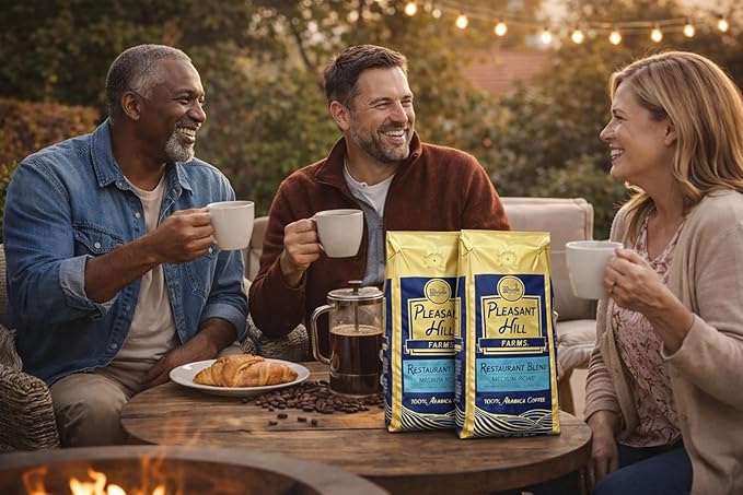 Pleasant Hill Farms Arabica Ground Coffee 5 lb 2-pack