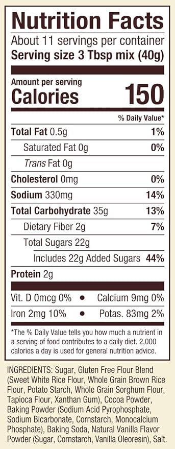 Bob's Red Mill Gluten Free Chocolate Cake Mix 16oz (Pack of 4) - Gluten Free Kosher