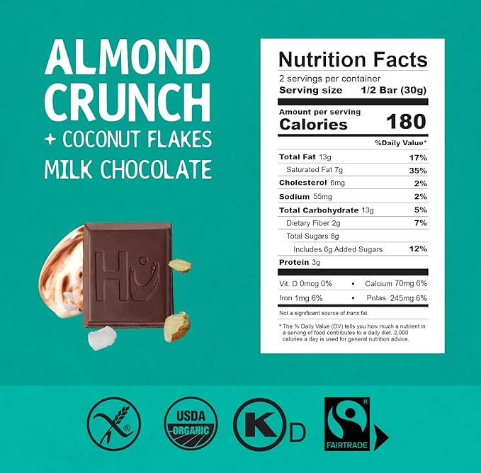 Hu Grass-Fed Milk Chocolate SAMPLER PACK | Hazelnut Butter Cashew Butter Almond Coconut Crunch Almond Crunch Simple Milk | Natural Ingredients Organic Milk Gluten Free Paleo Non GMO Fair Trad
