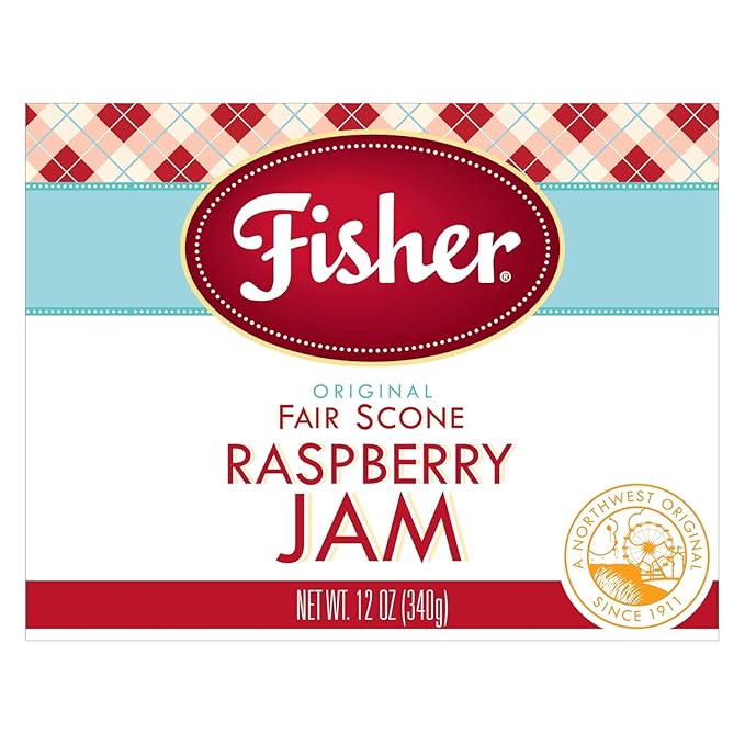 Fisher Crepe Mix &amp Raspberry Jam Breakfast – Includes 2 Classic Crepe Mix (14 Oz) + 1 Raspberry Jam (12 Oz) (Variety Pack)