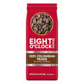 Eight O'Clock Coffee 100% Colombian Peaks Whole Bean Coffee Medium Roast 38 Ounce (Pack of 1) - Rich Winey &amp Full Bodied