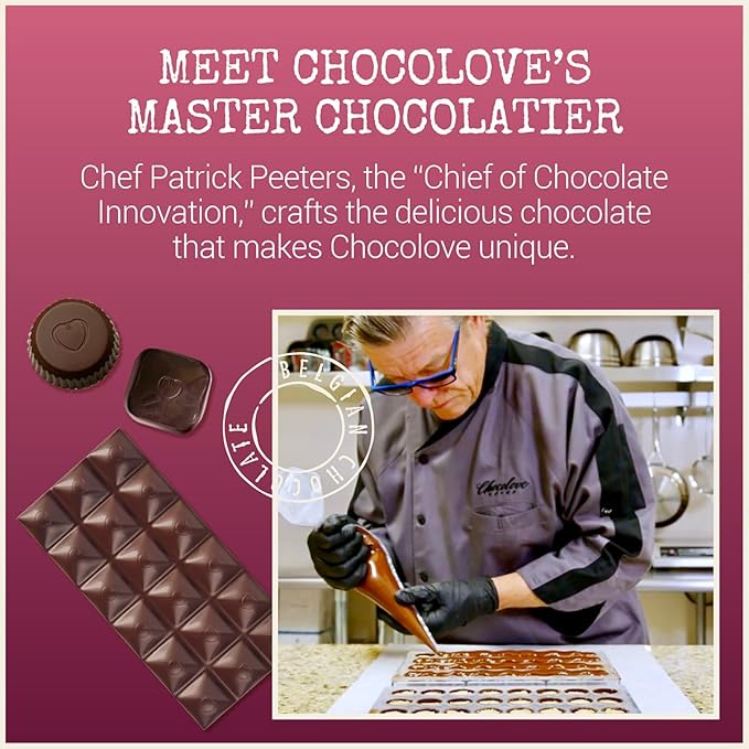 Chocolove Walnuts &amp Sea Salt Dark Chocolate Bars | 55% Cocoa | Crunchy Walnuts with a Salty Twist | Premium Dark Chocolate | Non-GMO Gluten-Free 3.2 oz Bar (12 Pack)