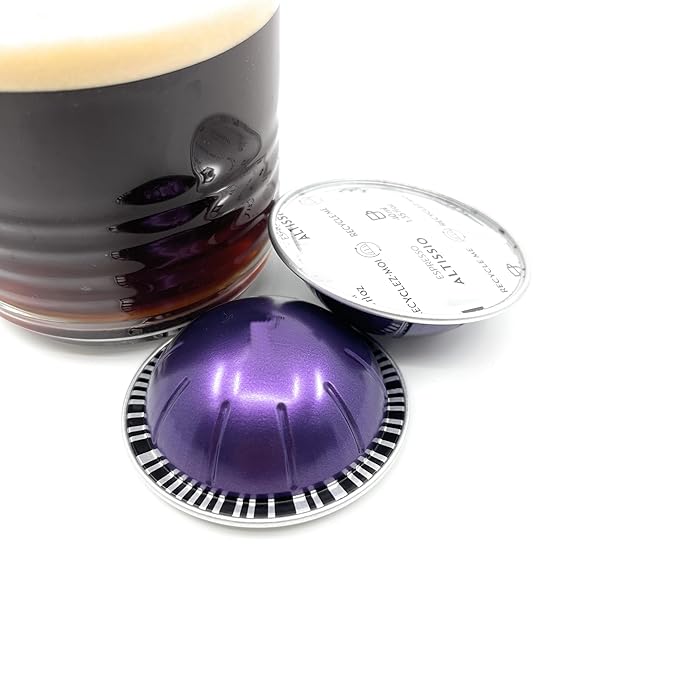 Altissio Coffee Pods The Perfect Blend Premium Coffee &amp Espresso Capsules Pods Brews 40ml / 1.35 Ounce 10-Capsules Pods Pack of 1 (10 Altissio)