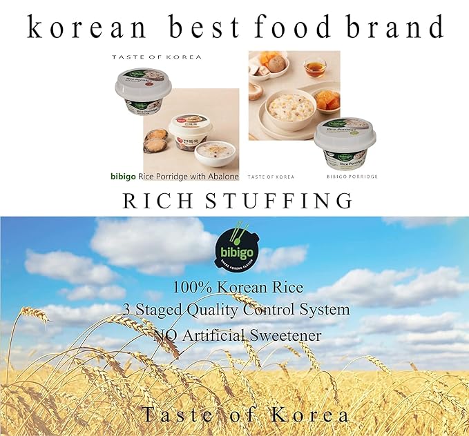 CJ Abalone and Mushroom Vegetable Porridge 265g (10 Mushroom)