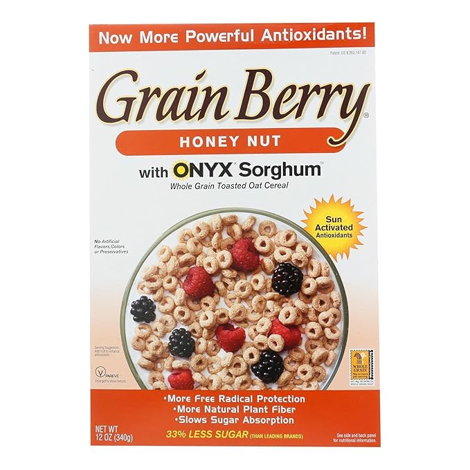 Grain Berry Cereal HONEY NUT OATS (The Silver Palate) 12 OZ (Pack of 6)6
