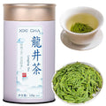 XIXICHA Longjing Green Tea Loose Leaf New Longjing Tea Dragon Well Dragonwell Tea Chinese Green Tea Lung Ching Premium Bean Aromatic All-natural and free of additives 4.23oz/120g（96 cups）龙井 绿茶 明前采摘