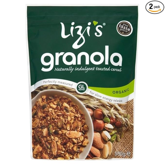 Lizi's Organic Granola Cereal (500g) - Pack of 2