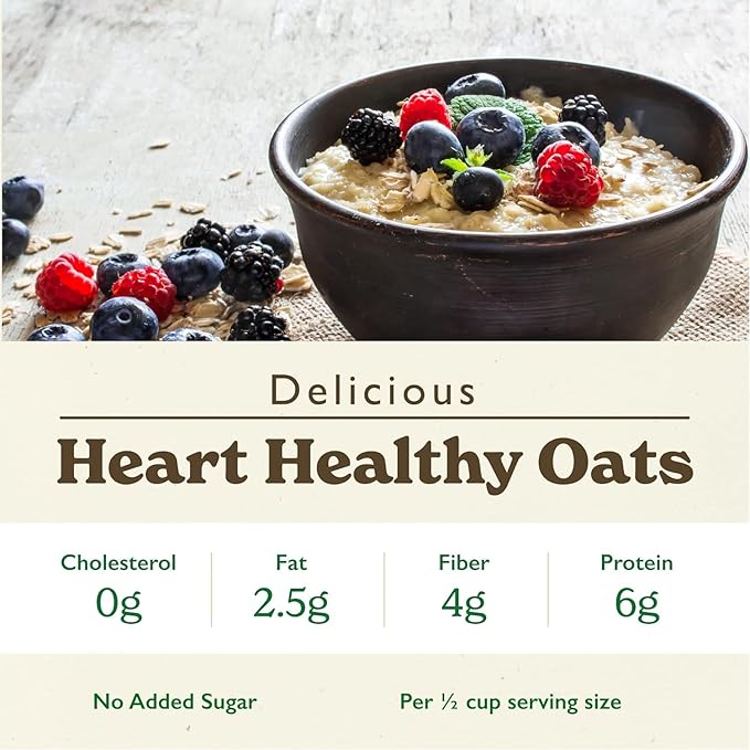 GF Harvest Gluten Free Organic Rolled Oats 32 Ounce Bag Pack of 2