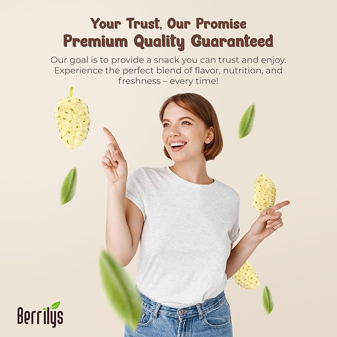Berrilys Natural Unsweetened Dried Tart Cherries 1 lb No Sweet Added Great for Baking Snacking &amp Salads + Natural Dried Mulberries White Mulberry Non-GMO Unsulfured Raw 10oz Plant-based.
