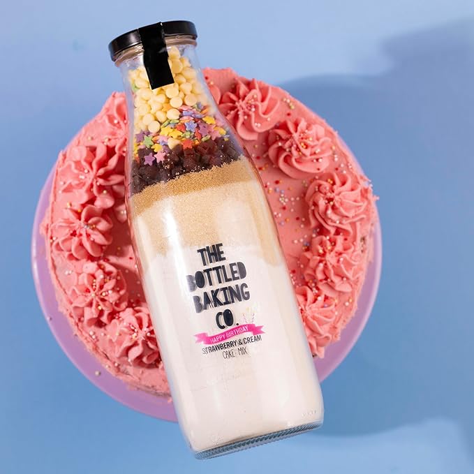 Baking Kit | Happy Birthday Cake Mix | Gift of the Year Winners 2023 | Bottled Baking Co
