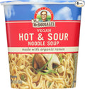 Dr. McDougall's Right Foods Vegan Hot and Sour Ramen 1.9 Ounce Cups (Pack of 6)