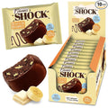 FitnesSHOCK Protein Brownies – Dark Chocolate &amp Banana Dessert Bars – Low Sugar Dessert Snack (2g Total Sugar No Added Sugar) – Healthy Snack – 10 Count