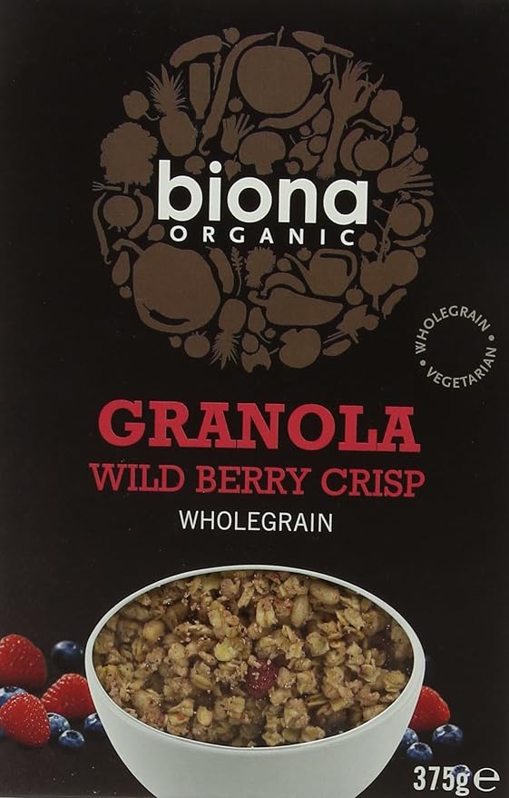 Biona Organic Wildberry Crisp Granola 375g