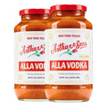 Arthur and Sons Vodka Sauce - Authentic Italian Recipe Premium Quality All-Natural Ingredients No Added Sugar Non-GMO Gluten-Free Perfect for Pasta Pizza and Cooking - 2 Pack (48oz)
