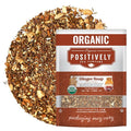 Organic Positively Tea Company Ginger Snap Rooibos Tea Loose Leaf 16 Ounce