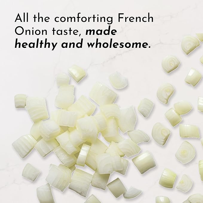 French Onion Soup Mix | 20 Servings | 9g Protein Per Serving | Pasture-Raised Bone Broth with Onion Garlic &amp Pepper | Supports Gut Health Immunity Joints &amp Skin*
