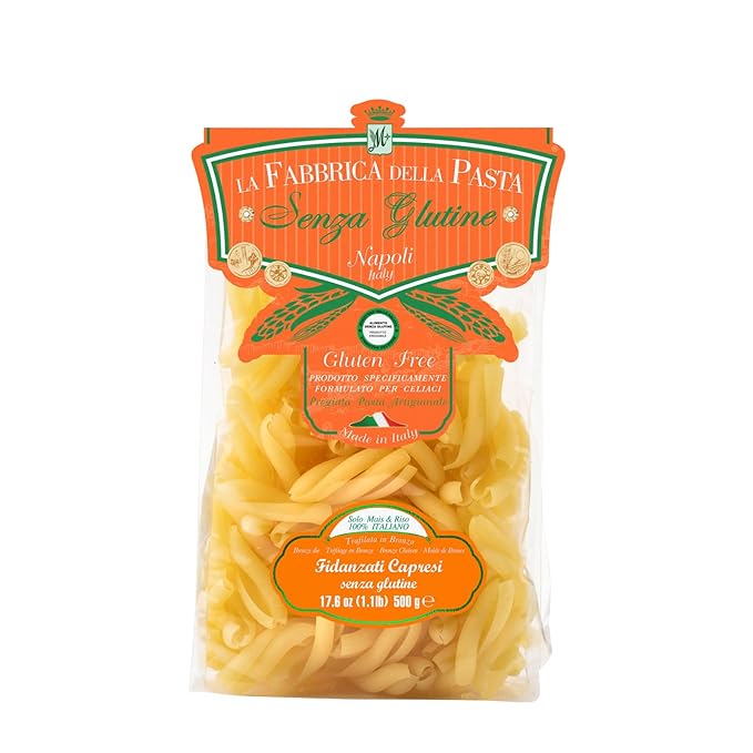 La Fabbrica Della Pasta Gluten Free Fidanzati Capresi 500 Grams (1.1 lb)