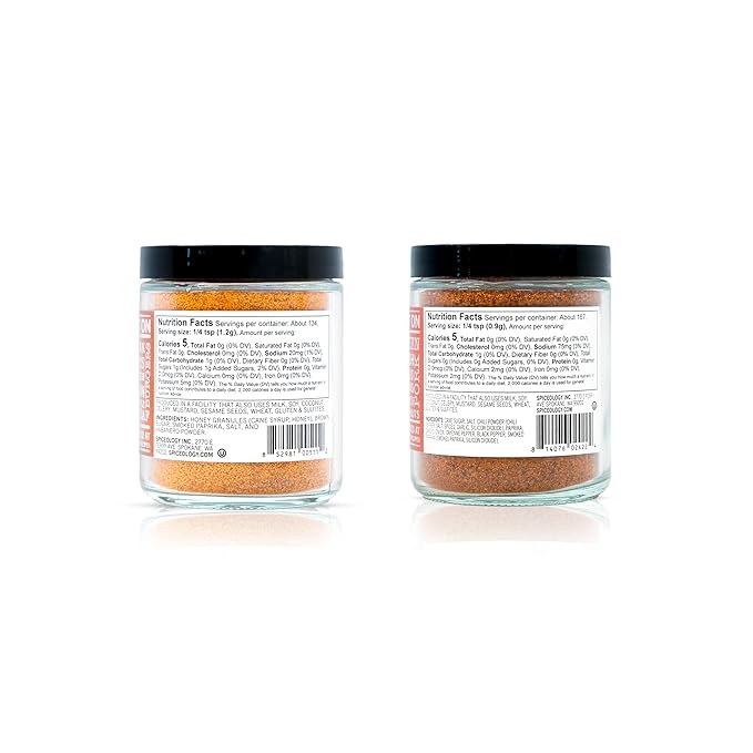 Spiceology – Sweet &amp Spicy Bundle – Nashville Hot Chicken &amp Smoky Honey Habanero Seasonings – Bold &amp Balanced Flavors for Chicken Wings Pork Chops Steak BBQ &amp More – Grill Cook &am