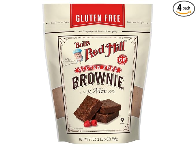 Bob's Red Mill Brownie Mix 21 oz (Pack of 4)