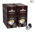 Don Francisco's Clasico Espresso Pods: 80 Recyclable Aluminum Capsules Intensity 9 Dark Roast Compatible with Nespresso Original Line Machines - Bold Cuban-Style with Spicy Chocolate Notes