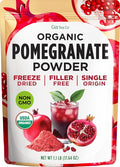 Gya Tea Co Organic Pomegranate Powder 1.1lb (17.64 Oz) - Antioxidant Rich Superfood for Drinks Baking - Immunity &amp Energy Boost - Fresh Natural Whole Fruit - Non-GMO Gluten-Free Sugar-Free