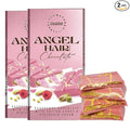BEEMAX Angel Hair Dubai Chocolate Bar Raspberry White with Pistachio Cream &amp Cotton Candy Unique Middle Eastern Luxury Gourmet Ideal for Gift or Special Occasions 6 oz 2-Pack