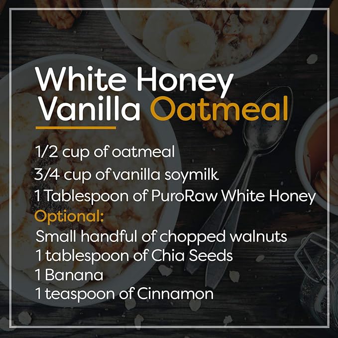 Raw Honey 2.2 lb. White Honey Raw Unfiltered Honey Pure Honey Natural Honey Raw Unfiltered White Raw Honey from the Canadian Prairies. Kosher. 2.2 pounds. By PuroRaw.
