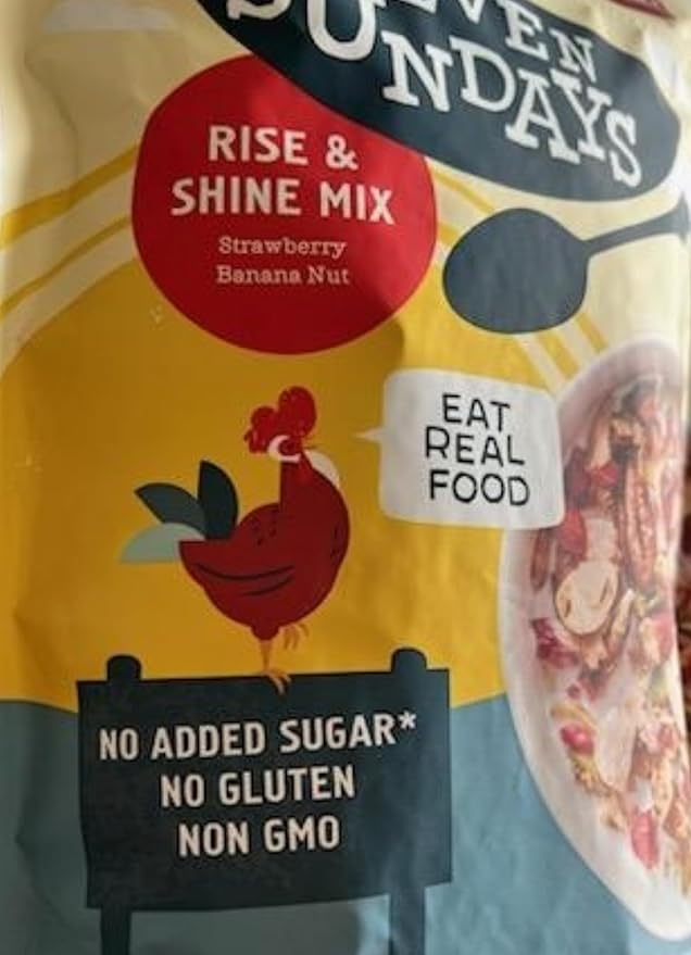 Seven Sundays Rise &amp Shine Mix Grain Free Keto Nut Granola Cereal 40 oz Total Bundlecat stickpet