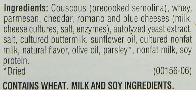 Near East Couscous Mix Parmesan Cheese 5.9oz Boxes (12 Pack)