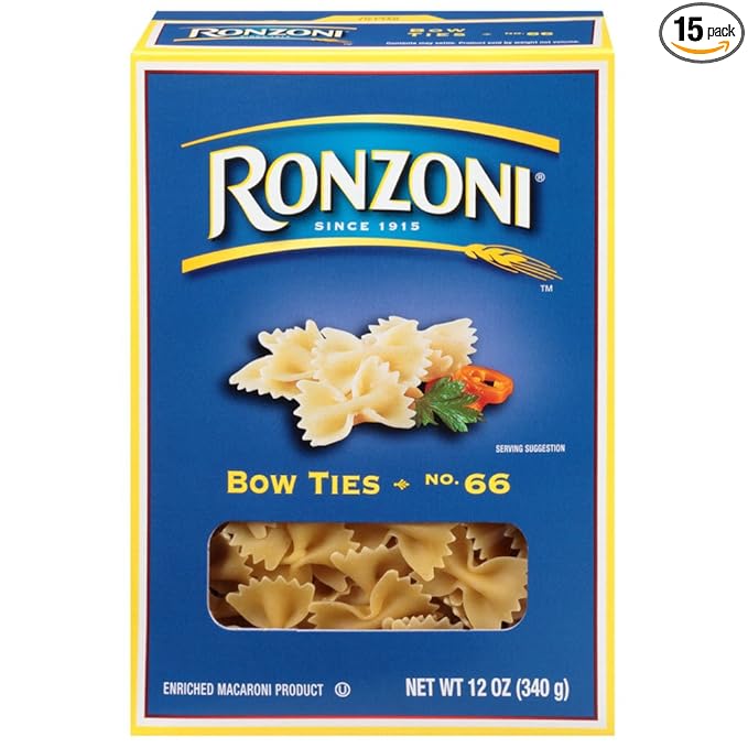 Ronzoni Bow Ties 12-Ounce (Pack of 15)