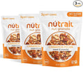 NuTrail Nut Granola Cereal Cinnamon Pecan No Sugar Added Gluten Free Grain Free Keto Low Carb Healthy Breakfast 8 oz. 3 Count