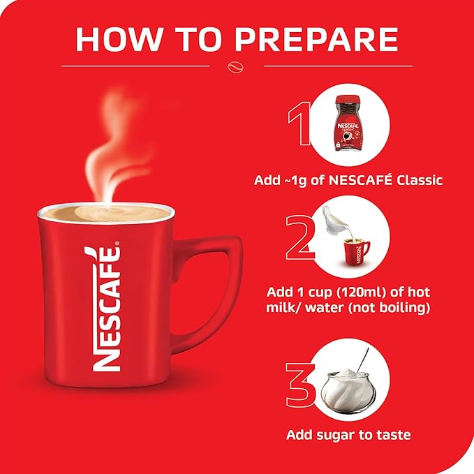 Nescafe Classic 100% Pure Instant Coffee 200 G